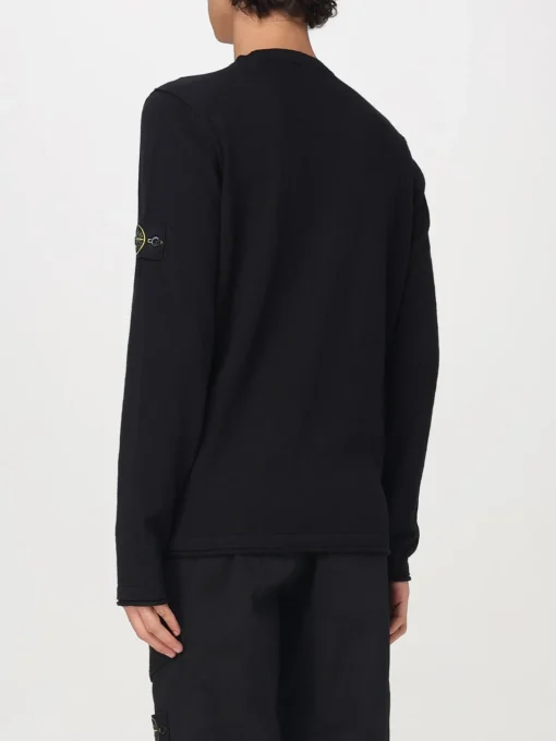 Maglia in cotone organico e nylon finezza 14 Stone Island
