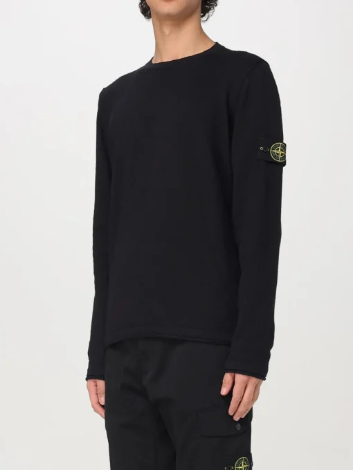 Maglia in cotone organico e nylon finezza 14 Stone Island
