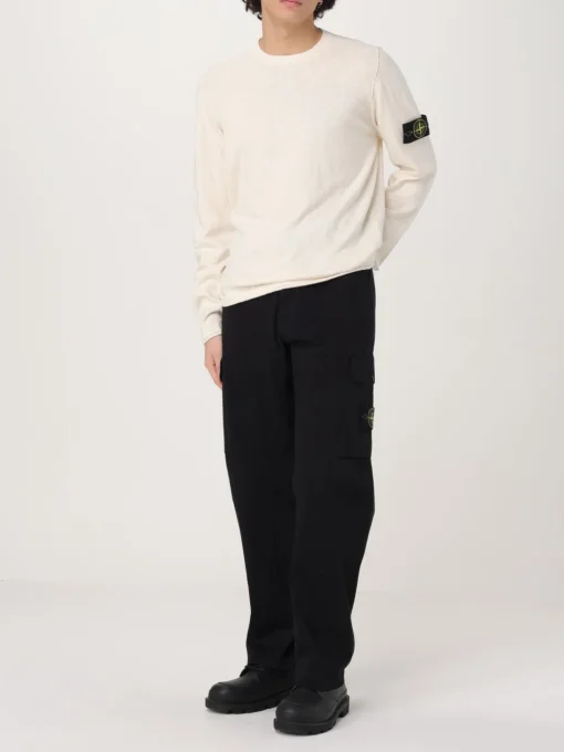 Maglia in cotone organico e nylon finezza 14 Stone Island