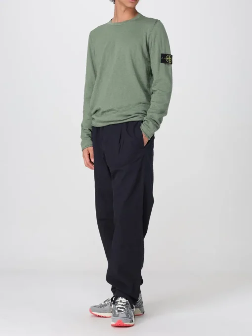 Maglia in cotone organico e nylon finezza 14 Stone Island