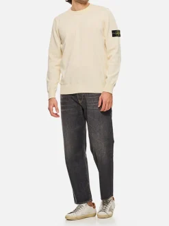 Maglia in cotone soft organico finezza 14 Stone Island