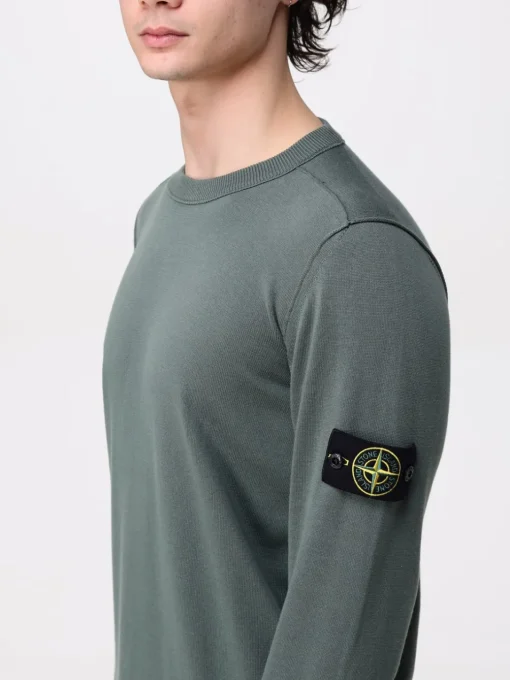 Maglia in cotone soft organico finezza 14 Stone Island