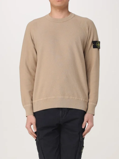 Maglia in cotone soft organico finezza 14 Stone Island