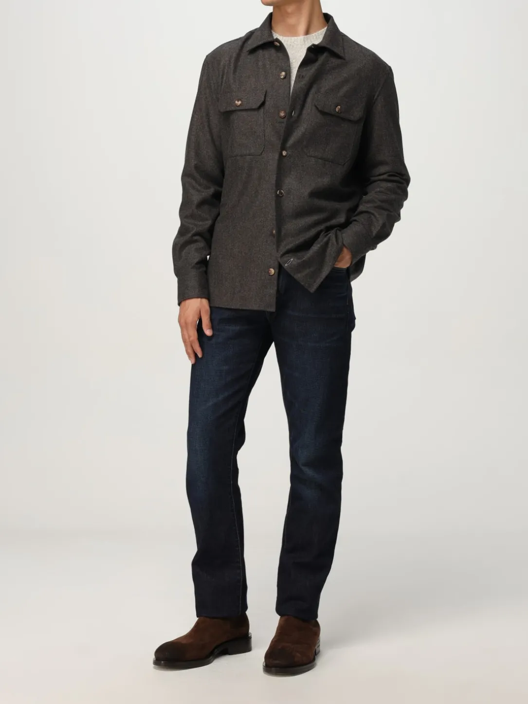 Maglia in lana alpaca Brunello Cucinelli