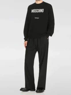 Maglia in lana con logo Moschino Couture