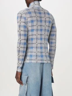 Maglia JW Anderson in jersey con stampa check