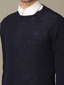 Maglia XC rasata con logo ricamato