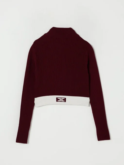 Maglione a coste Elisabetta Franchi La Mia Bambina