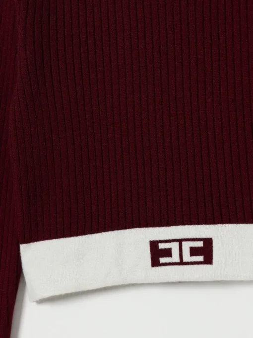Maglione a coste Elisabetta Franchi La Mia Bambina