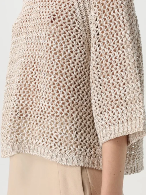 Maglione con lavorazione all'uncinetto Fabiana Filippi