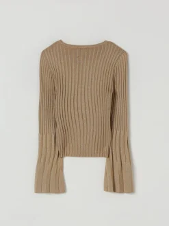 Maglione in misto viscosa a coste Twinset