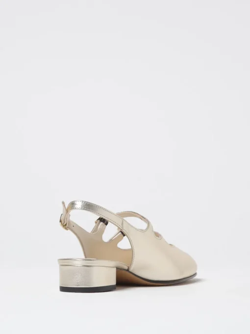 Mary Jane Peche Carel Paris in pelle laminata