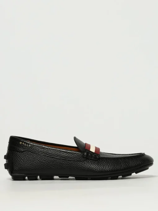 Mocassino Bally in pelle a grana