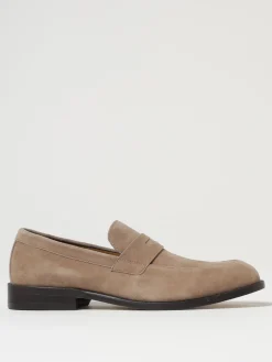 Mocassino Boss in camoscio