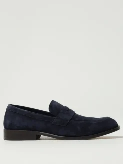 Mocassino Boss in camoscio