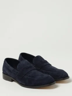 Mocassino Boss in camoscio