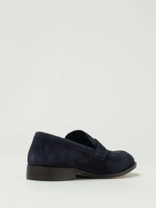 Mocassino Boss in camoscio