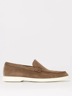 Mocassino Boss in camoscio