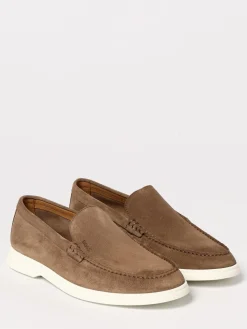 Mocassino Boss in camoscio