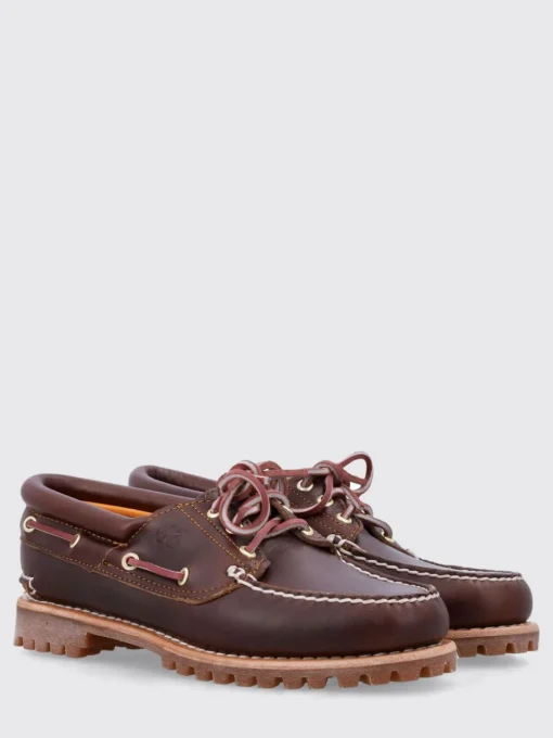 Mocassino da barca Timberland in pelle oliata