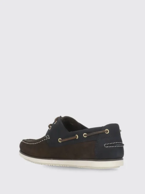 Mocassino da barca Wake Barbour in nabuk