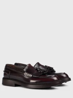 Mocassino Doucal's in pelle con nappe