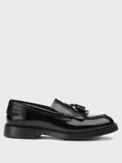 Mocassino Doucal's in pelle con nappe