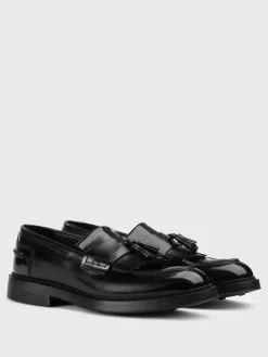 Mocassino Doucal's in pelle con nappe