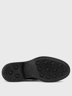 Mocassino Doucal's in pelle con nappe