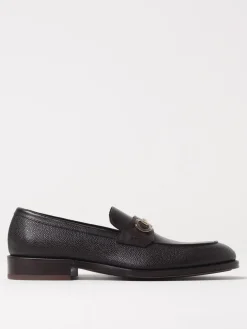 Mocassino Gancini Ferragamo in pelle a grana