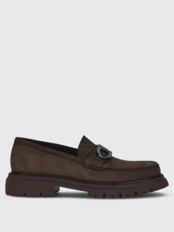 Mocassino Gancini Ferragamo in camoscio