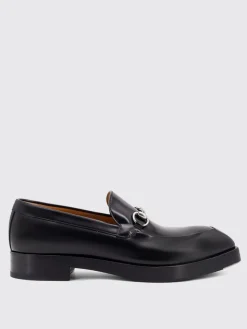 Mocassino Gucci in pelle con morsetto Horsebit