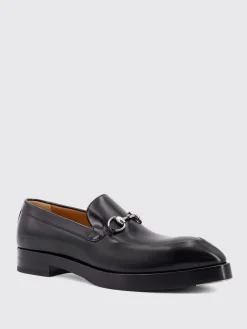 Mocassino Gucci in pelle con morsetto Horsebit
