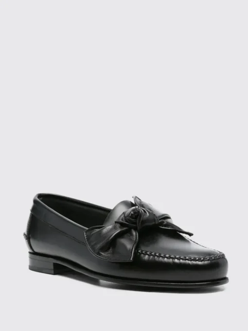Mocassino Hereu in pelle con fiocco