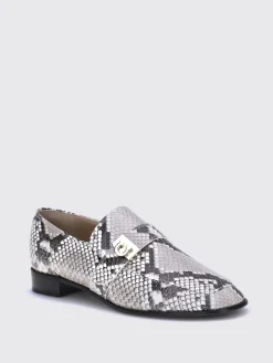 Mocassino Hug Ferragamo in pelle stampa pitone