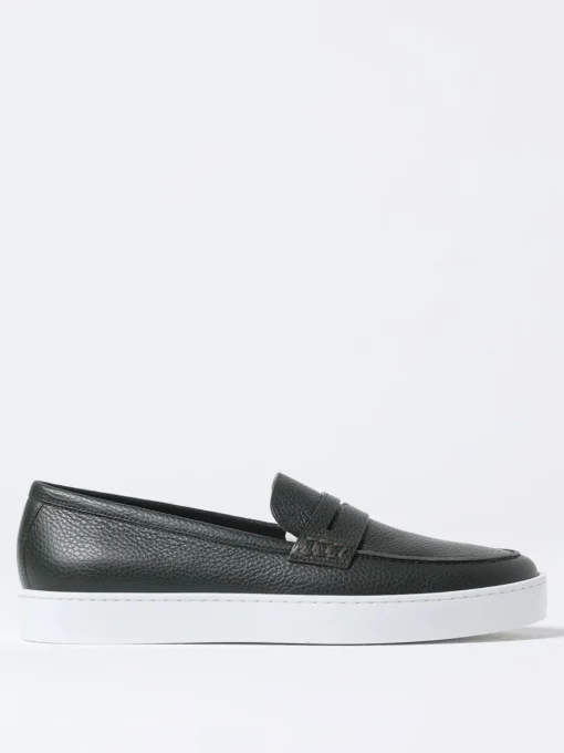Mocassino Manolo Blahnik in pelle martellata