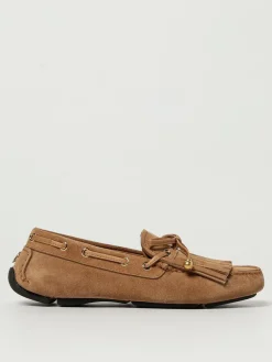 Mocassino Manon F Jimmy Choo in camoscio