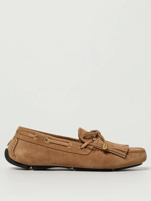 Mocassino Manon F Jimmy Choo in camoscio