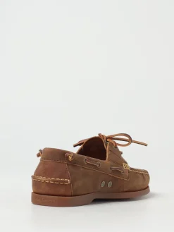 Mocassino Merton Boat Ralph Lauren in pelle oliata