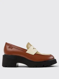 Mocassino Twins Camper in pelle