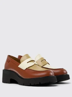 Mocassino Twins Camper in pelle