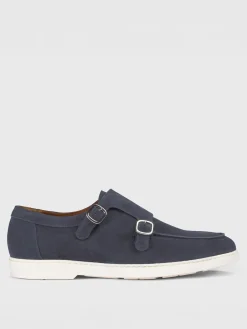 Monk Strap Doucal's in camoscio