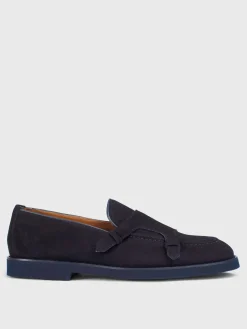 Monk Strap Doucal's in camoscio
