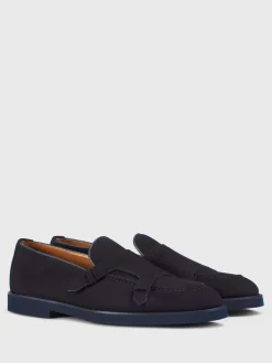 Monk Strap Doucal's in camoscio