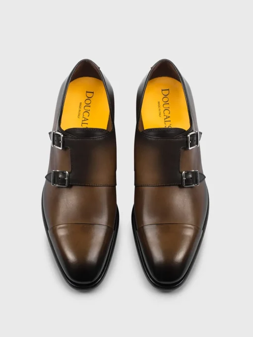 Monk Strap Doucal's in pelle