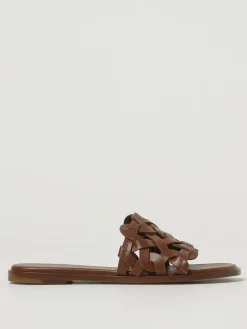 Mules Amalfi Gianvito Rossi in pelle intrecciata