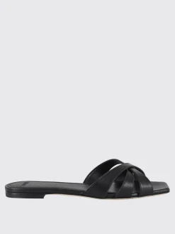 Mules 3juin in pelle intrecciata