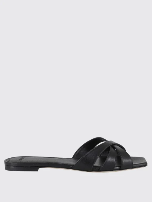 Mules 3juin in pelle intrecciata