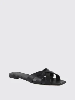 Mules 3juin in pelle intrecciata