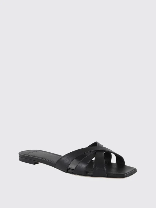 Mules 3juin in pelle intrecciata
